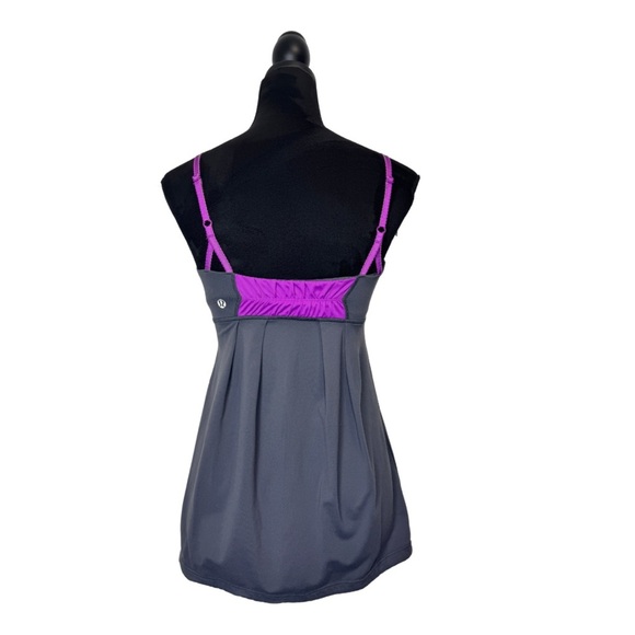 Lululemon Yogi Dance Strap Tank Top Grey - Picture 2 of 8